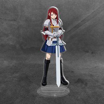 Акриловая коллекционная фигурка Аниме: Fairy Tail Сказка о хвосте феи Эрза Скарлет 15 см