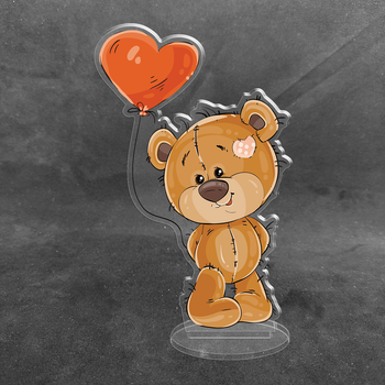 Акриловая коллекционная фигурка Love is… Мишка Тедди 2 15 см