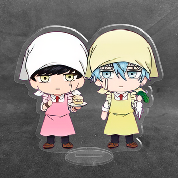 Акриловая коллекционная фигурка Чиби Chibi Аниме Магия и мускулы 2 10 см