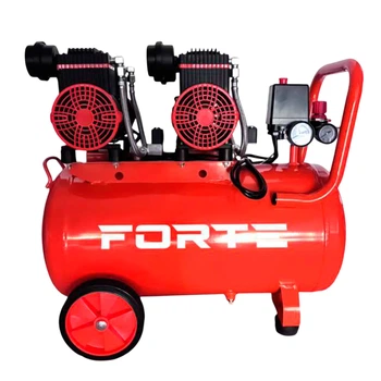 Компрессор безоливной FORTE 1280WX2-50L