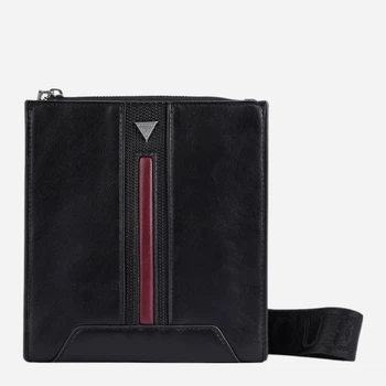 Сумка планшет через плечо мужская Guess Torino Crossbody Flat HMTOCS-P6123-BLA Black (7621235332129)