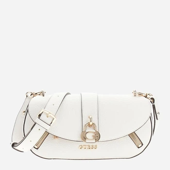 Сумка кросс-боди через плечо женская Guess Jessa Flap Crossbody HWBG83-62200-WHI White (198659054441)