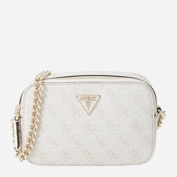 Сумка кросс-боди через плечо женская Guess Noelle Ii Crossbody Camera HWBG96-72140-BNN Bone Logo (198659053161)