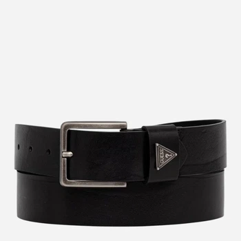 Ремень мужской из натуральной кожи Guess Not Adj & Not Rev H40 BM7888-P6240-BLA L (105 см) Black (7621235834944)