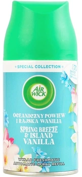 Сменный аэрозольный баллон к Air Wick Freshmatic Океаническая свежесть и сладкая ваниль 250 мл (5900627072846)