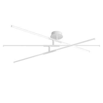 LED люстра стельова 40W 3000-4000-6000K біла поворотна Sneha (995517)