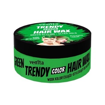 Воск Venita Trendy color для стилизации волос Зеленый 75 мл (5902101520898)