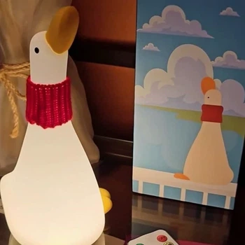 Светодиодный ночник «Гусь» USB, белый