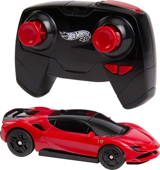 Машинка Хот Вілс Феррарі на дистанційному керуванні Hot Wheels RC Ferrari SF90 Stradale Assetto Fiorano Remote-Control (JGD09)