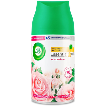 Сменный баллон для освежителя воздуха Air Wick Freshmatic Сказочный сад 250 мл
