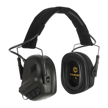 Наушники активные для стрельбы Earmor M31 PLUS Black (15304)