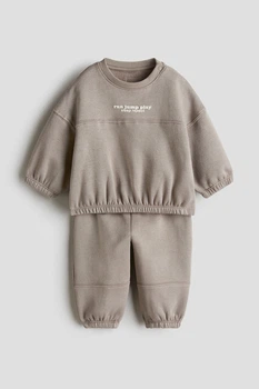 Дитячий костюм для хлопчика бренд H&M коричневий 2-3р 98см