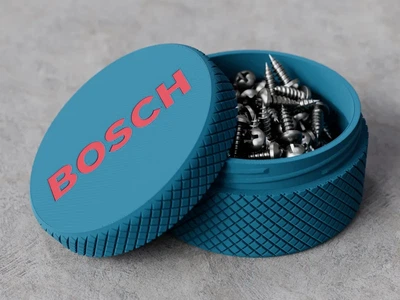 Система організації для кріпильних елементів і дрібниць Bosch 80x40 мм Синя