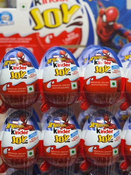 Набор 5 шт Киндер Джой Человек паук Kinder Joy Marvel Spiderman