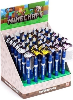 Набір стиральних ручок Puckator Minecraft 0.5 мм 36 шт (5055071507328)