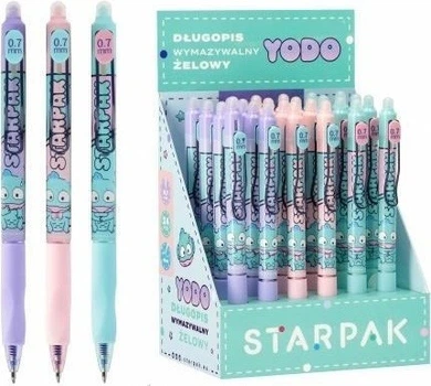 Zestaw długopisów ścieralnych StarPak Yodo 0.7 mm 24 szt (5905523683042)