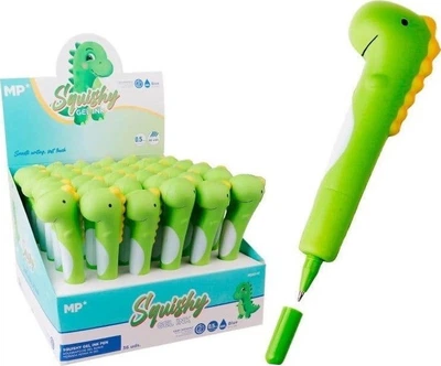 Набір гелевих ручок Main Paper Squishy Dino 0.5 мм 36 шт (6949029937178)