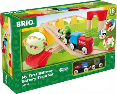 Zestaw do zabawy Brio My First Railway Battery Operated Train 25 elementów (7312350337105)