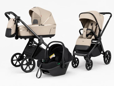 Коляска універсальна CARRELLO Omega (3in1) Solar Beige