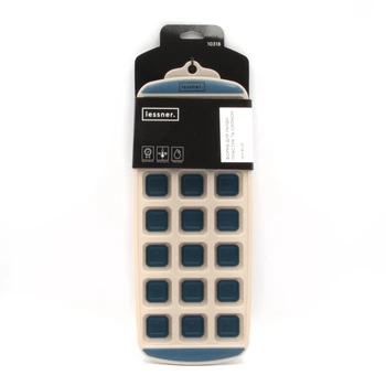 Форма для льда Lessner Sky Blue пластик и силикон 29,5х11,5х2,5см (10318)