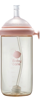 Бутылочка Babycare Tiled 300 мл PPSU Розовый (Tiled)