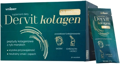 Колаген Vitadiet Dervit Collagen 10000 мг 30 саше (5900425007040)