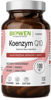 Koenzym Q10 Biowen Koenzym Q10 100 mg 100 kapsułek (5902906189115)