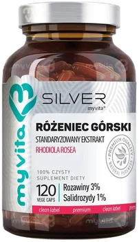 Różeniec górski MyVita Silver Różeniec górski 120 kapsułek (5903021592507)