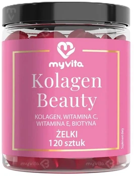 Kolagen MyVita Kolagen Beauty 120 żelek (5903021592859)
