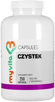 Czystek MyVita Czystek + Witamina C 250 kapsułek (5903111710705)