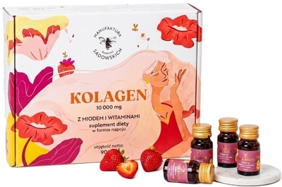 Kolagen Pasieki Rodziny Sadowskich Kolagen do picia 10000 mg 30 buteleczek x 30 ml (5904933581337)