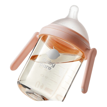 Бутылочка для кормления Babycare Mimic Breastfeeding Series 240 мл PPSU Розовая