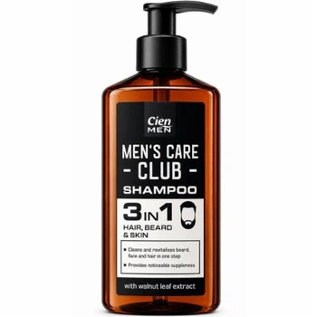 Шампунь професійний Cien Men`s Care Club, 3 in 1 - 190 ml