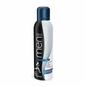 Антиперспірант Dalli Deo Men Sport, 5 in 1 - 200 ml