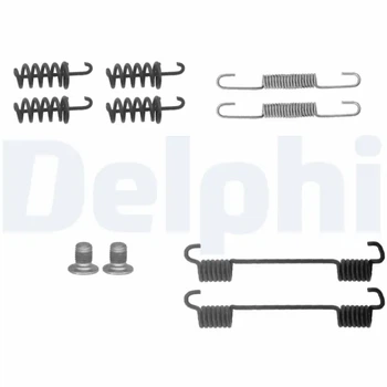 DELPHI Р/к барабанних гальм. колодок ручника (ATE) CHRYSLER CROSSFIRE; MAYBACH 57; MERCEDES C (C204), C (CL203), C T-MODEL (S203), C T-MODEL (S204), C (W203), C (W204), CLC (CL203), CLK (A209), CLK (C Delphi (LY1360)