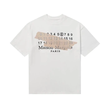 Мужская футболка Maison Margiela, белый, M (MMG032)