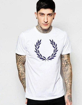 Чоловіча футболка Fred Perry, білий, M (MCF0000441)