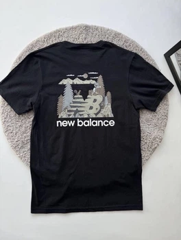 Мужская футболка New balance, черный, XL (FNB001)