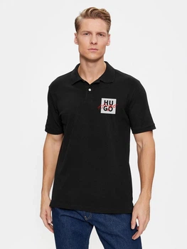 Мужская футболка-поло Hugo Boss, черный, размер M (NK3087952714)