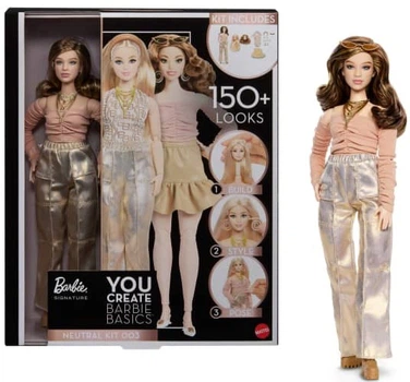 Lalka Mattel Barbie You Create Basics Neutral Kit 003 JJX37 (194735343799)