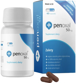 Biocol Penoxal 50 mg z witaminą C 60 kapsułek (8594178210023)
