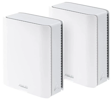 Система WiFi-Mesh ASUS ZenWiFi BT10 BE18000, 1x10GE LAN, 1xGE WAN/LAN, 1x10GE LAN, 1xUSB 3.0, 2 модуля, белый.