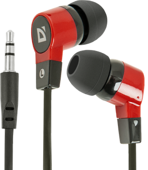 Навушники Defender Basic 619 Black-Red (63619)