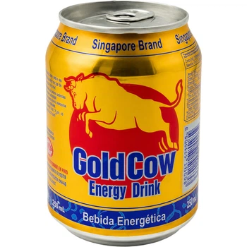 Напиток энергетический Gold Cow Energy Drink 250мл