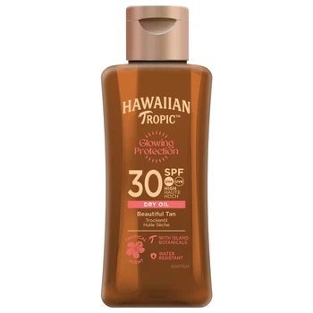 Масло для ускорения загара Hawaiian Tropic Glowing Protection Dry Oil SPF30 75 мл