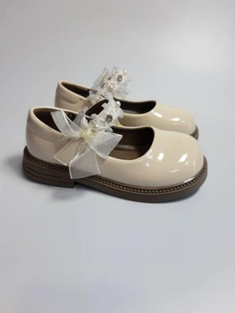 Туфли для девочки Clibee 812-2 beige беж р. 26-16 см