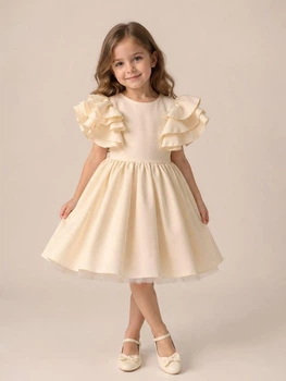 Платье нарядное TM Rozzi Girls Ева 122 см айвори