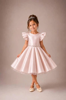 Платье нарядное TM Rozzi Girls Мальвина 128 см светло-розовый