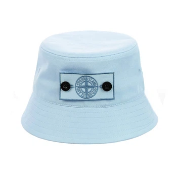 Молодежная панама с патчем "Stone Island" Голубой