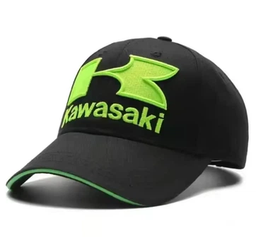 Кепка з написом Kawasaki 56-58 чорна